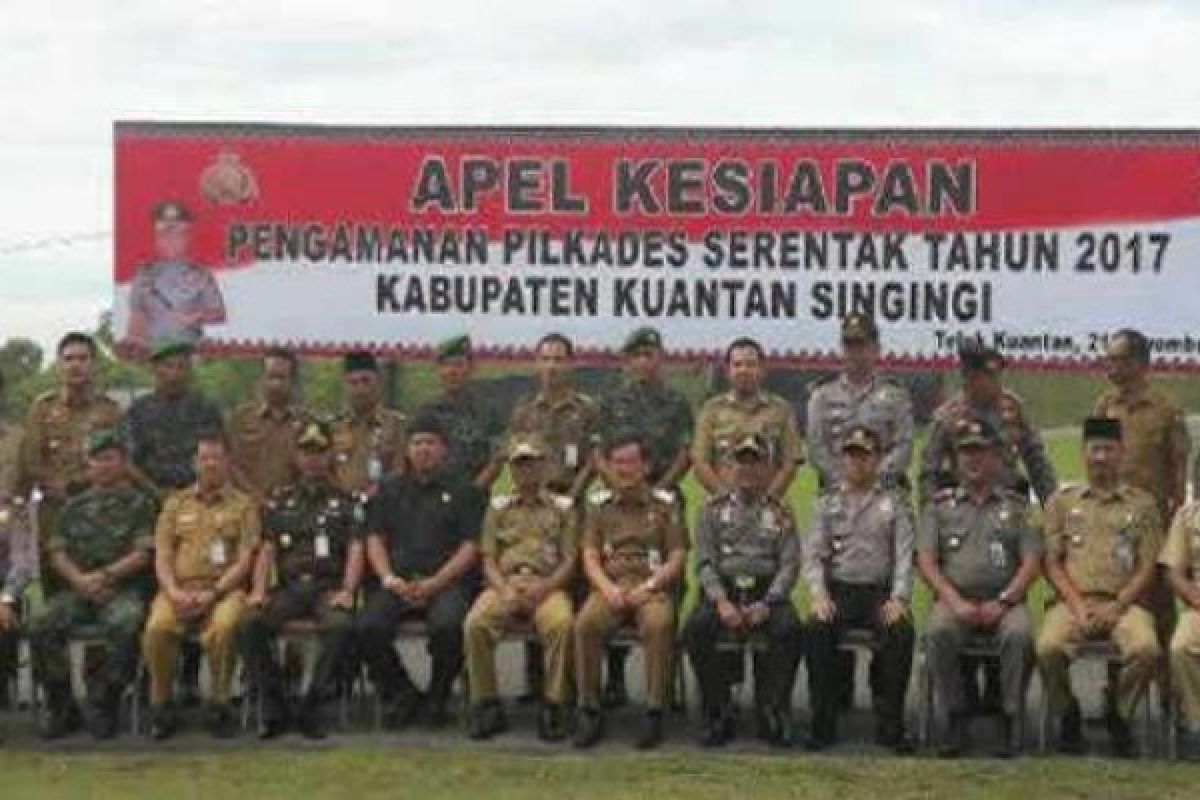 Bupati Beri Amanat pada Apel Pengamanan Pilkades