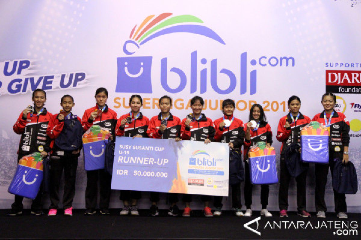 Putri Jaya Raya U-19 Juarai Superliga