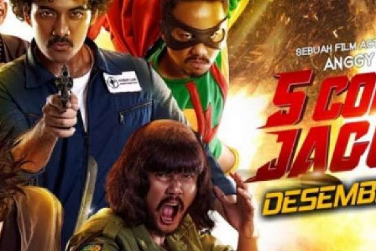 Film Komedi Aksi "5 Cowok Jagoan" Segera Rilis Pertengahan Desember