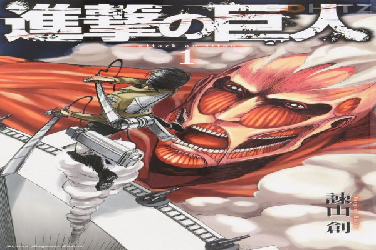 Manga Attack on Titan terjual 71 juta kopi