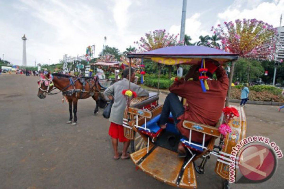   Monas masih jadi megnet wisata ibukota