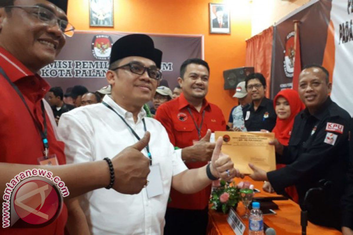 PDIP Akhirnya Usung Aries-Fauzi Pilkada Palangka Raya 