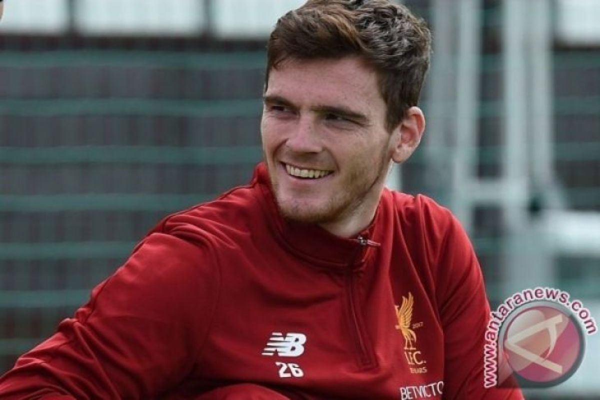 Robertson absen dari persiapan Liverpool karena infeksi tangan