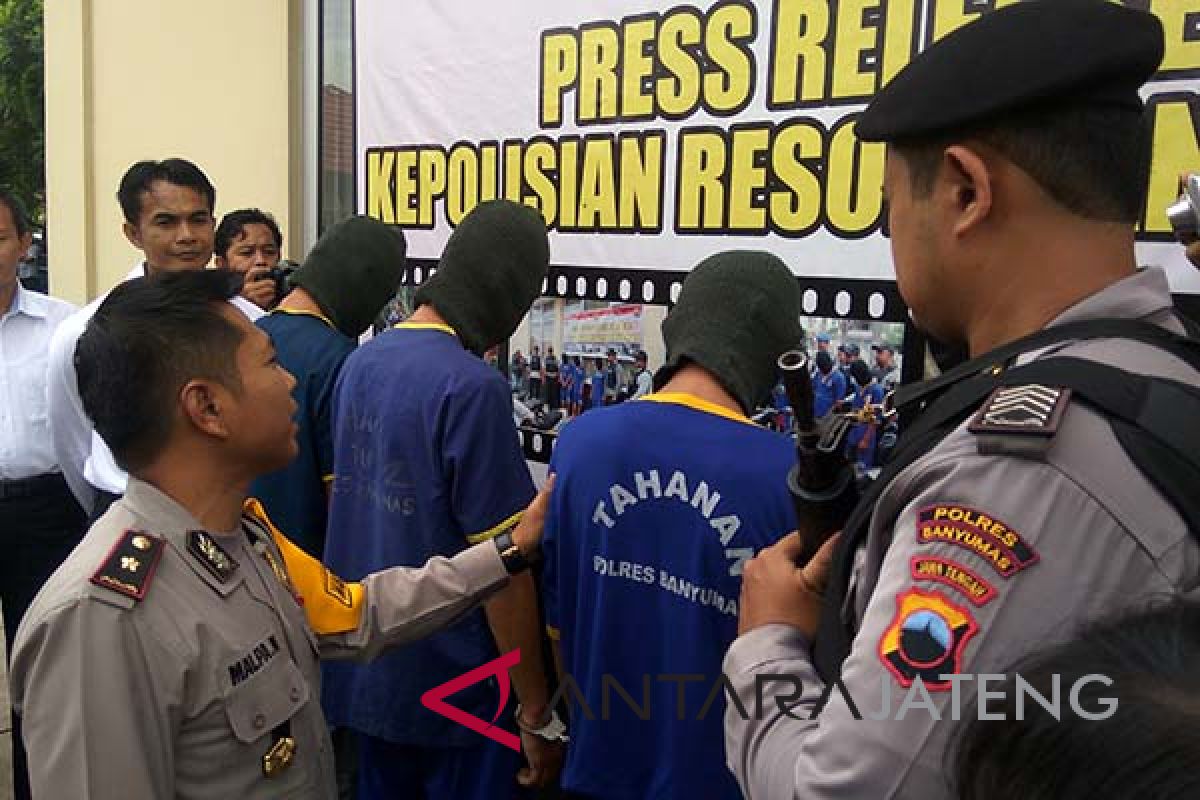 Kawanan pencuri spesialis sekolah di Banyumas, ditangkap