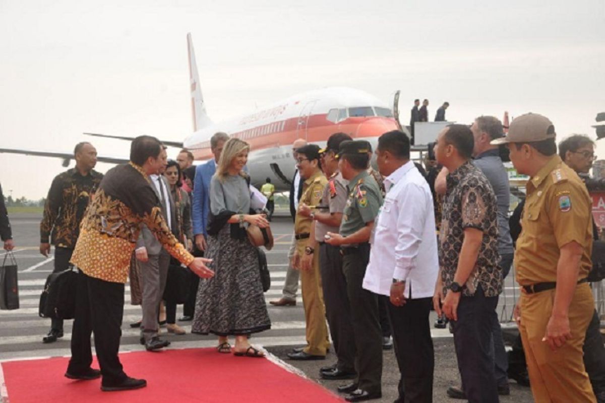 Queen Maxima from Nederland visits Lampung