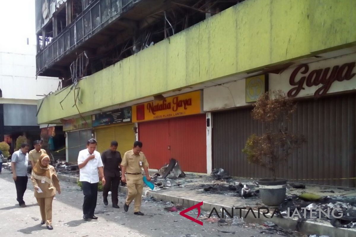 Matahari Plasa Kudus diupayakan segera beroperasi usai terbakar