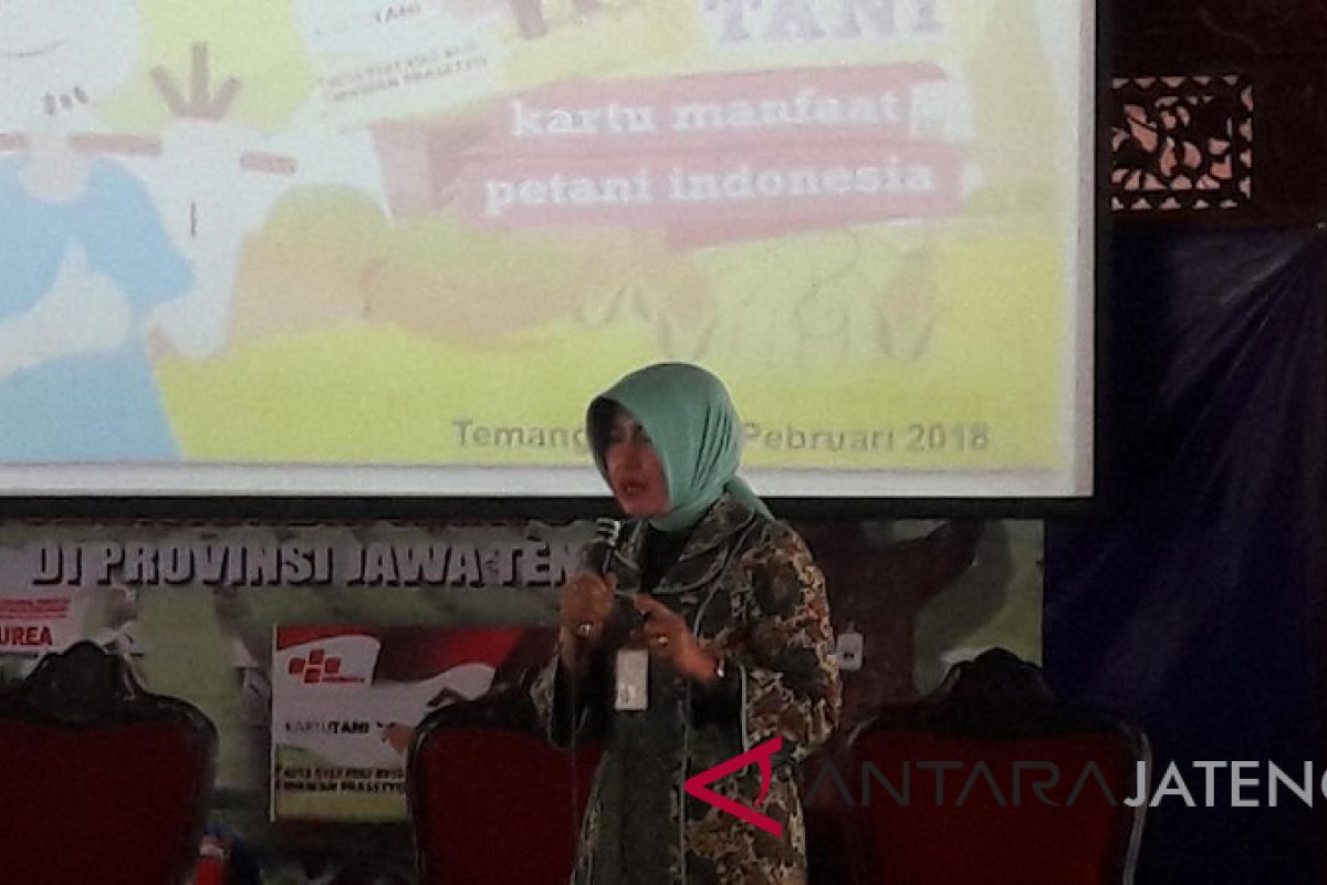 Kementerian Pertanian nobatkan Kartu Tani Jateng program terbaik nasional