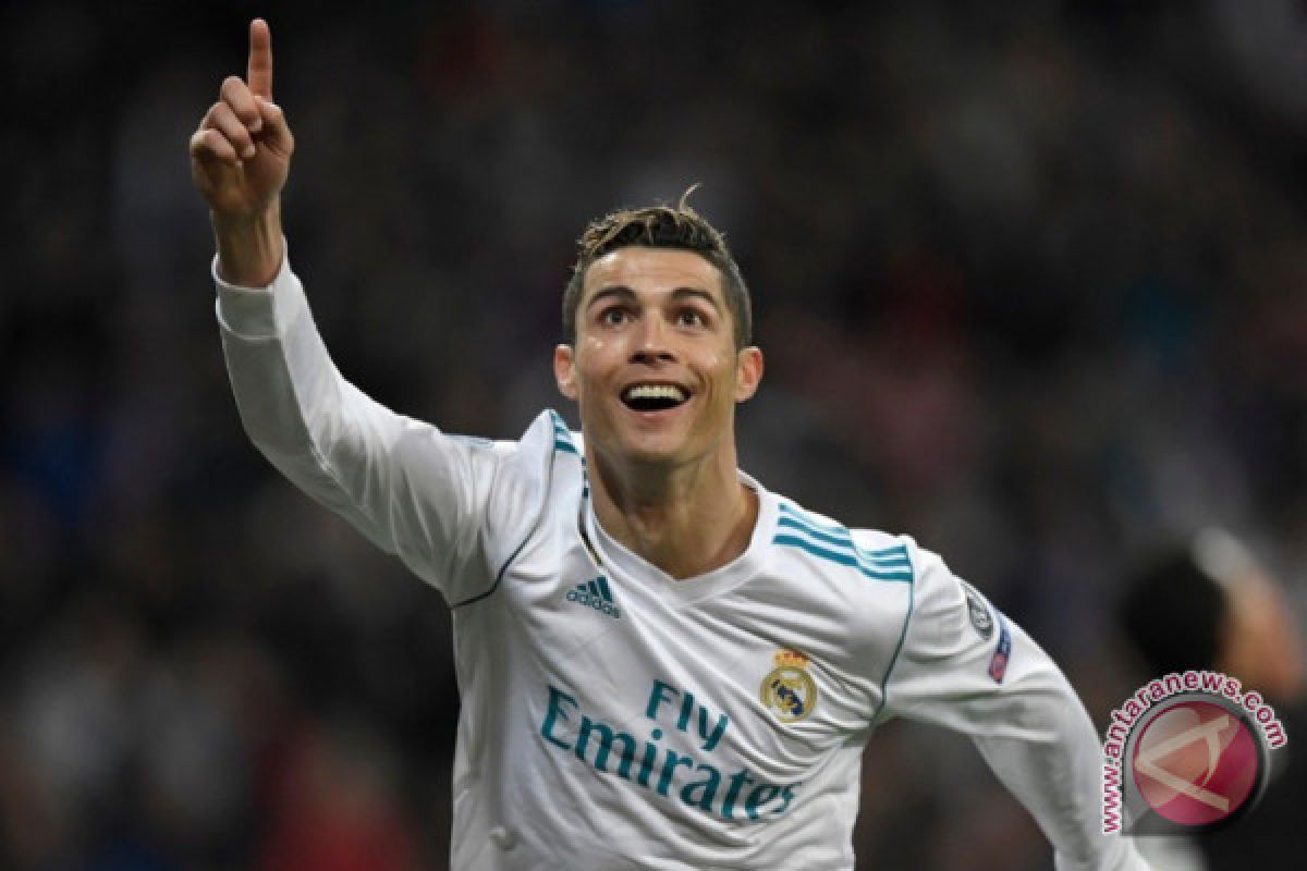 Ronaldo puncaki pencetak gol terbanyak sementara Liga Champions