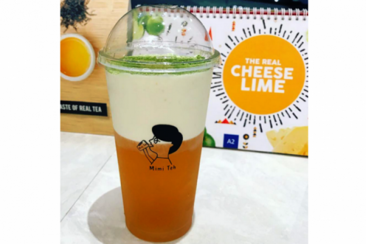 Teh keju menjadi minuman favorit "mimi teh"