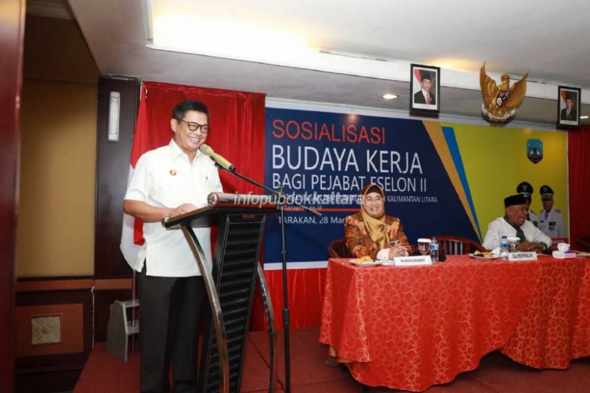 Gubernur Ingin ASN Kaltara Terapkan 17 Nilai Dasar Budaya Kerja