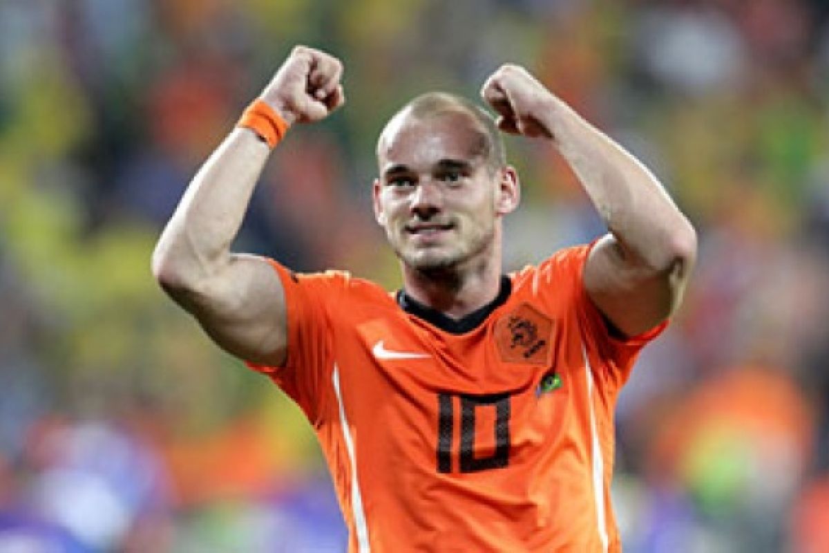 Wesley Sneijder gantung sepatu