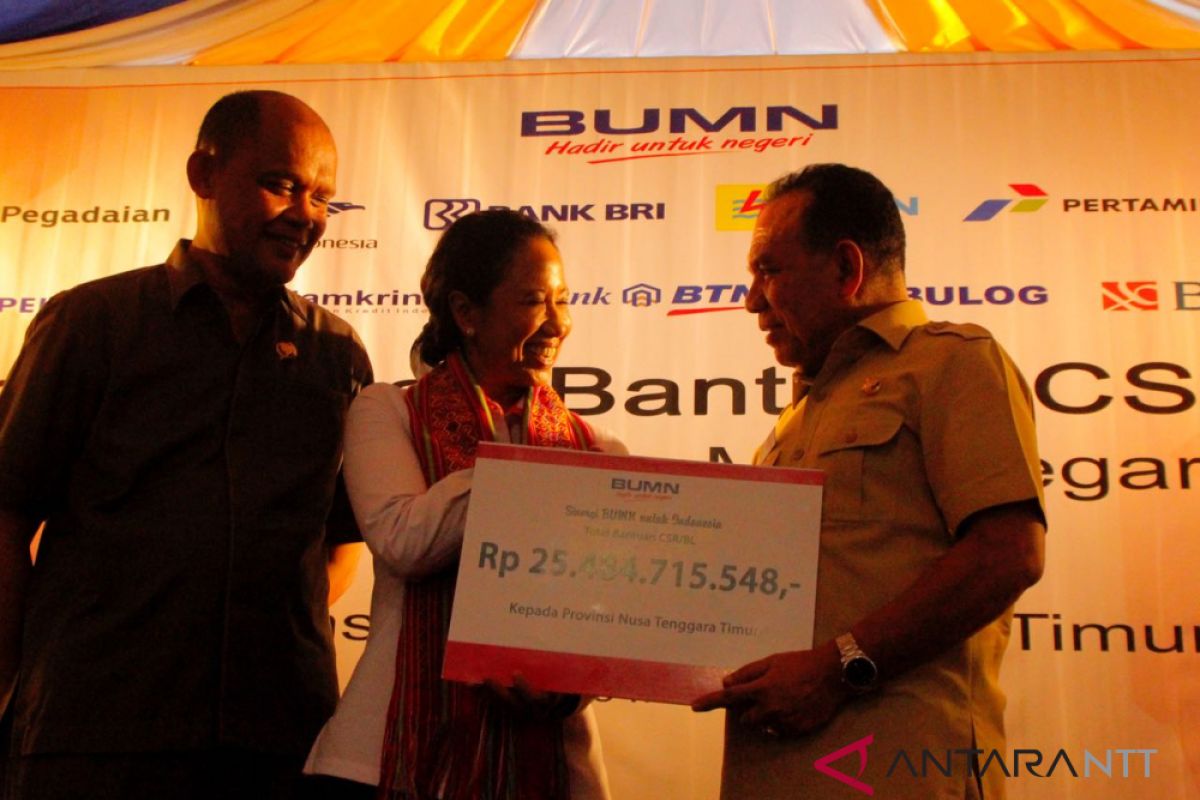 NTT dapat bantuan CSR senilai Rp25,5 miliar