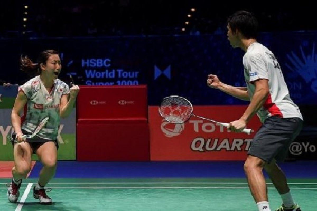 Ganda campuran juara Olimpiade tumbang di semifinal Denmark Open