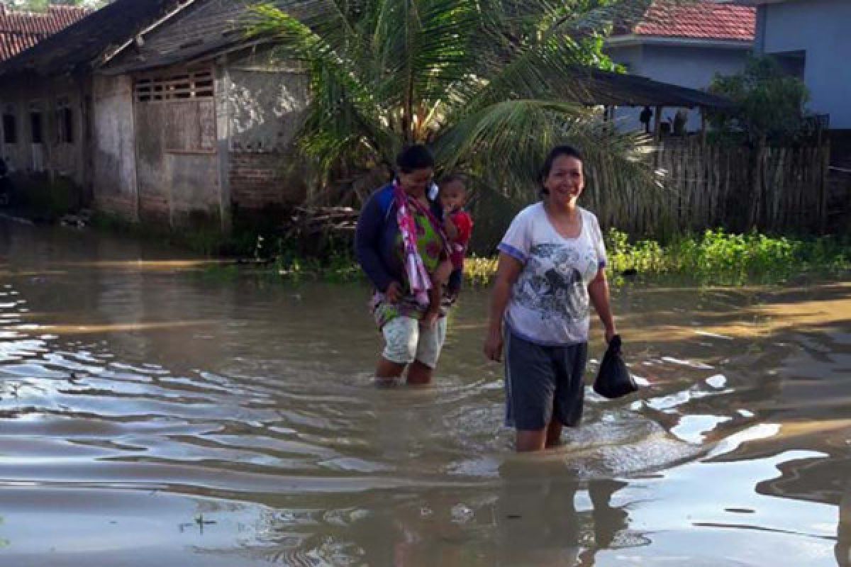 Banjir genangi empat desa di Cilacap