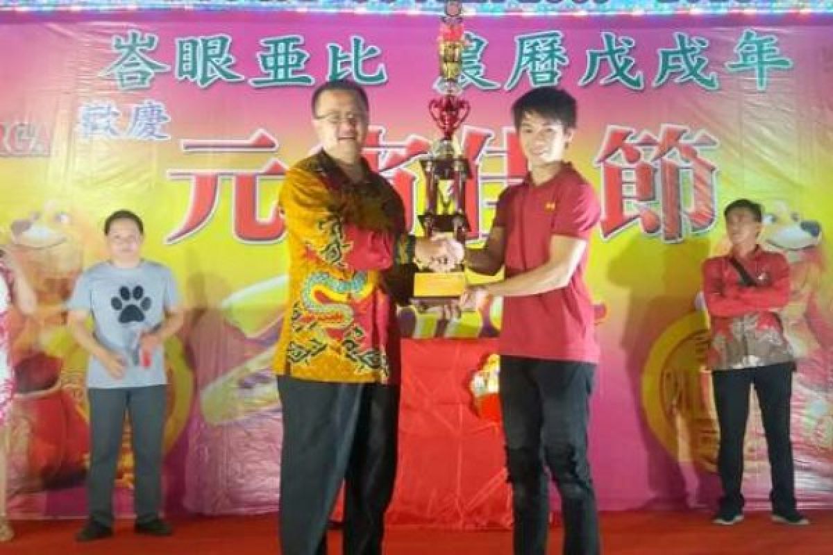 Little Goldie Juara Festival Lampion Malam Cap Go Meh di Rohil