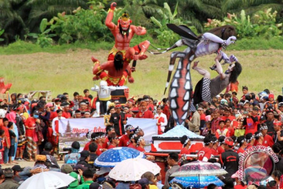 Umat Hindu berterima kasih digelarnya festival ogoh-ogoh di Lampung Timur