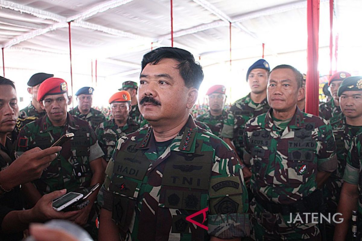 Panglima TNI janji tingkatkan kesejahteraan prajurit