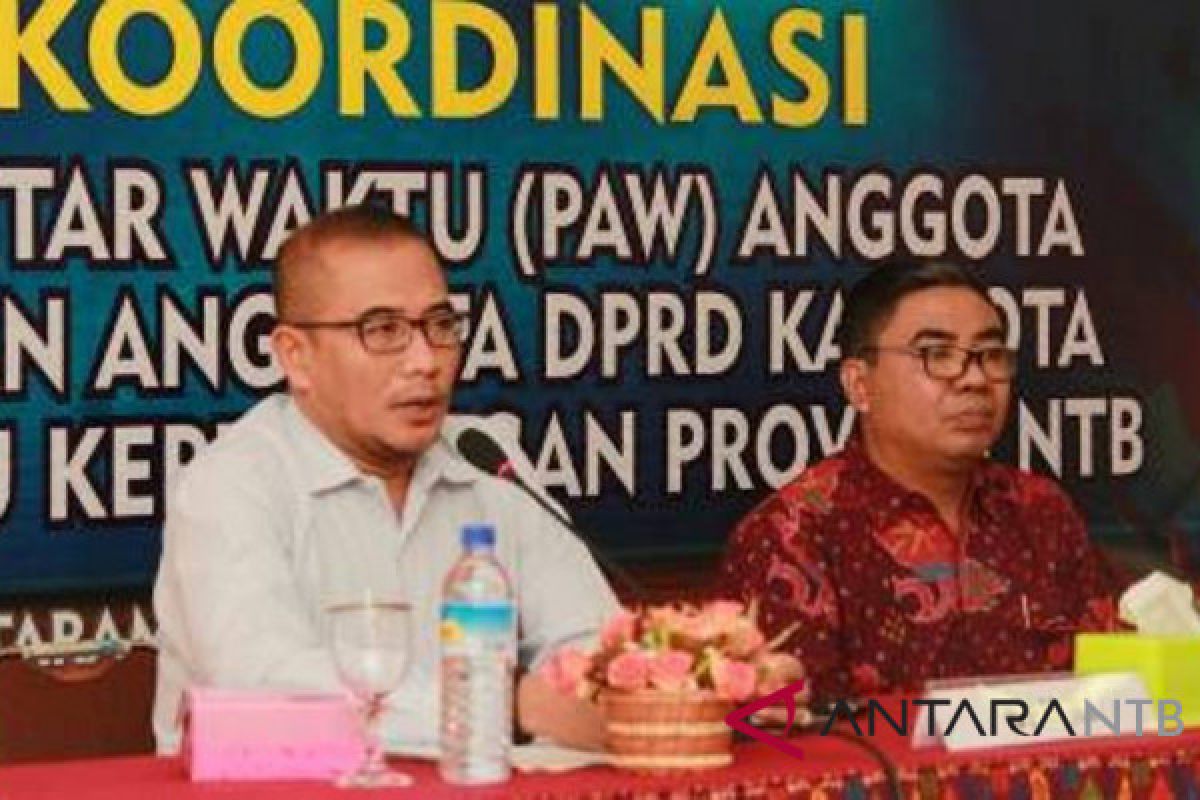 kpu proses paw lima anggota dprd ntb