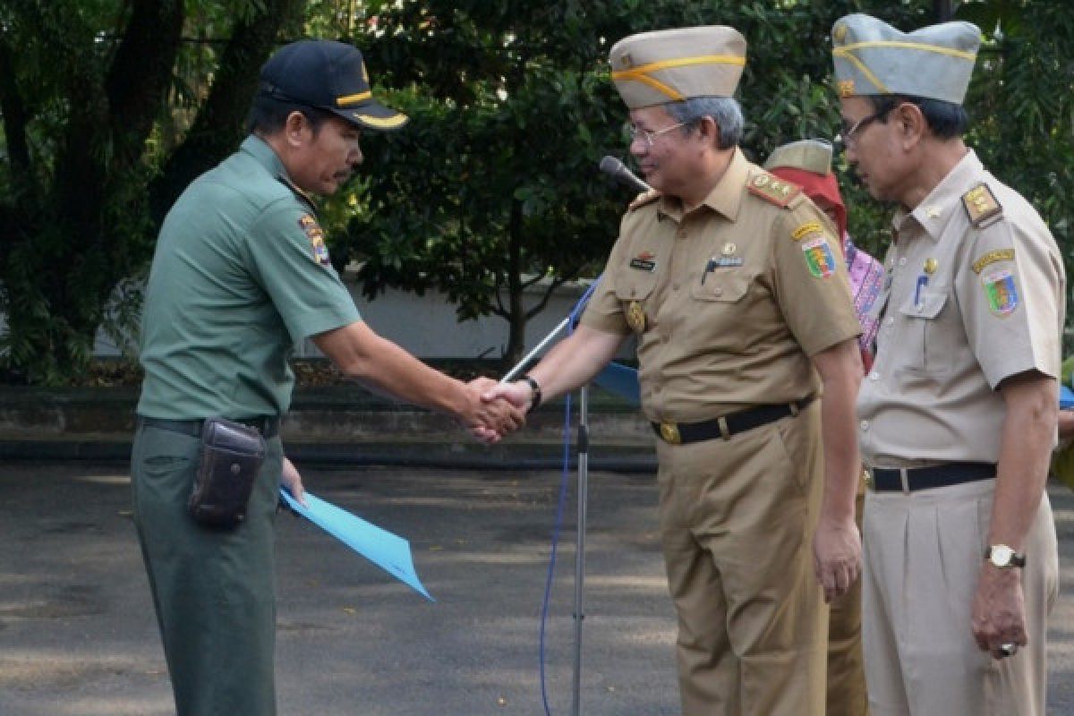 Dinas Kehutanan Lampung beri penghargaan Tim Pengamanan Hutan