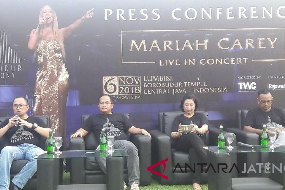 Borobudur tampilkan Mariah Carey untuk menarik wisman