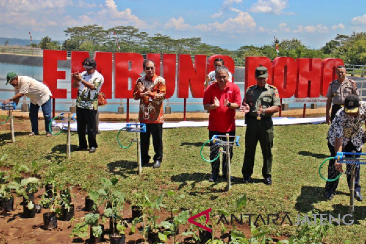 Coca Cola bangun embung di Wonogiri