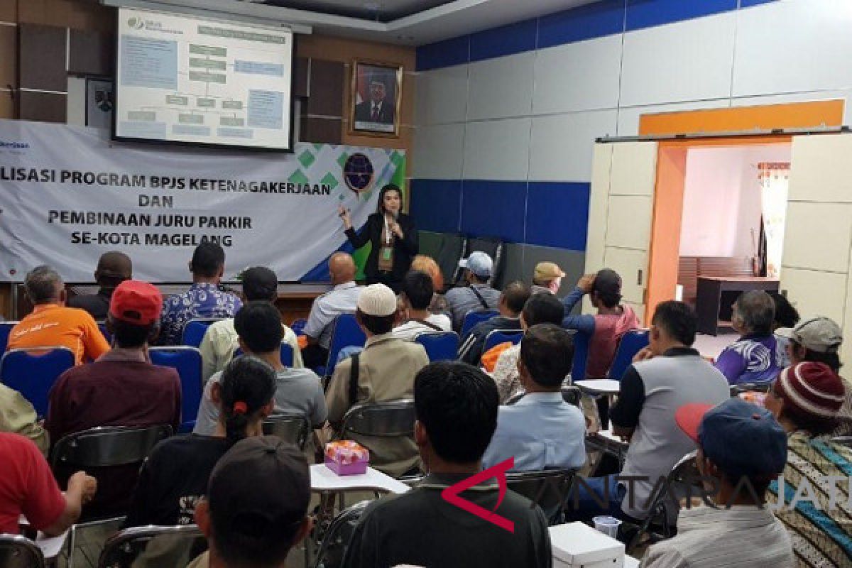 Juru parkir sasaran kepesertaan BPJS Ketenagakerjaan Magelang