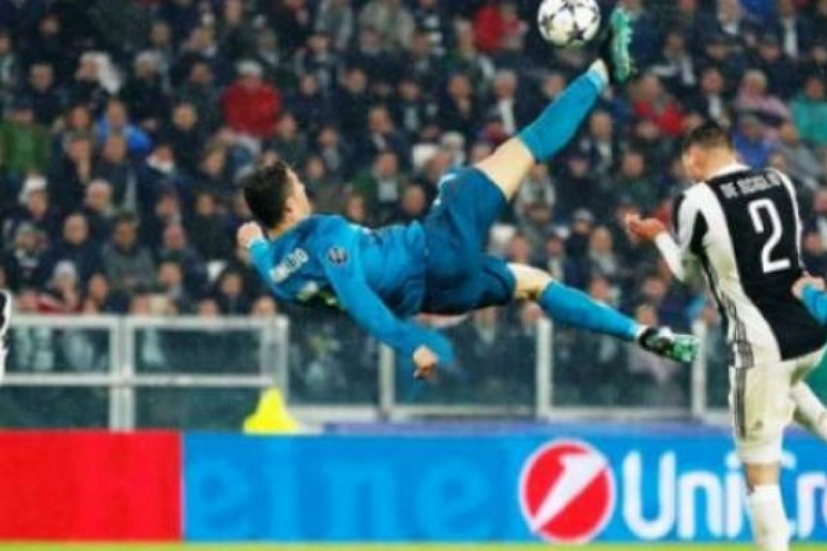 Real Madrid Kalahkan Juventus 3-0 di Turin, Ronaldo Cetak Gol Salto