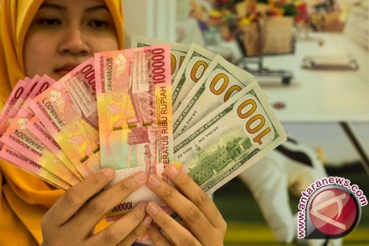 Rupiah Rau pagi melemah menjadi Rp14.393