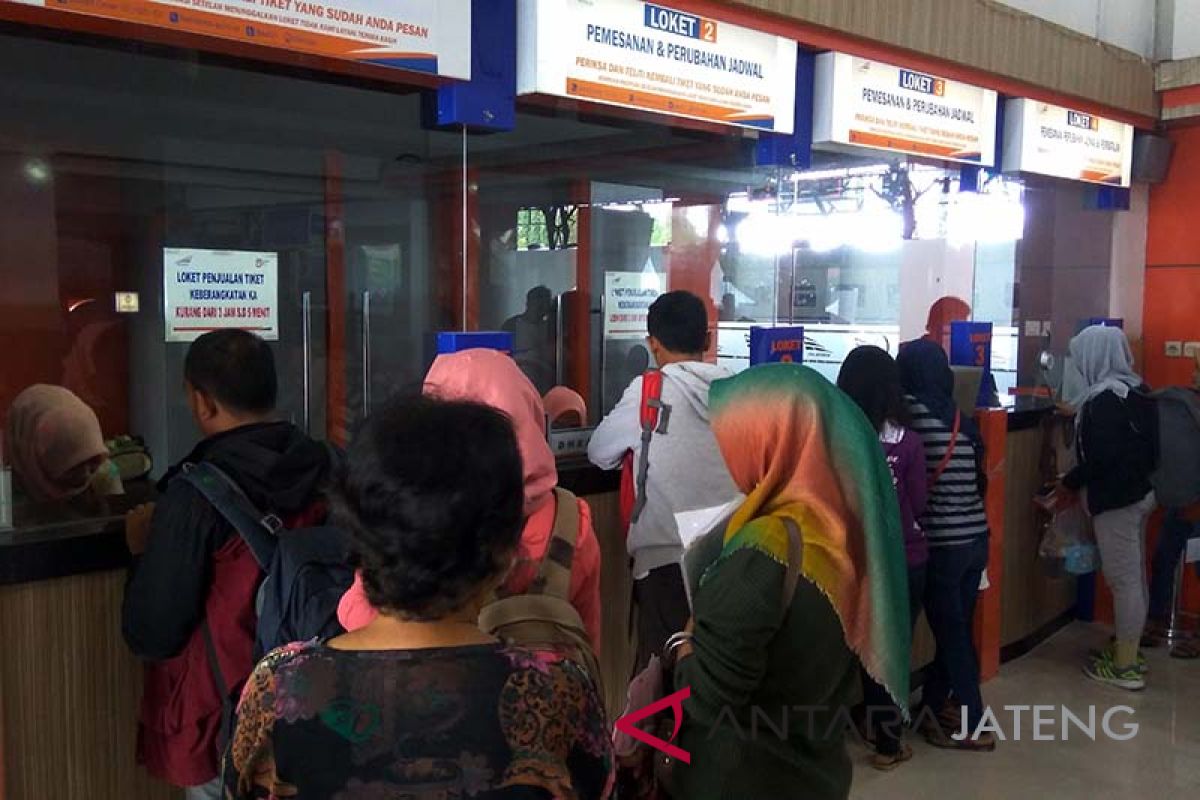 Tiket KA tambahan Lebaran mulai diburu