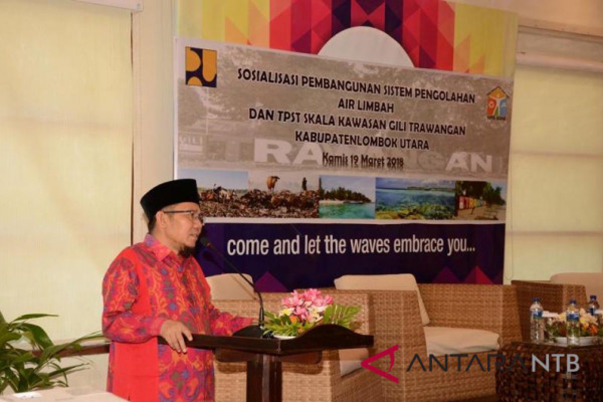 Lombok Utara bangun sistem pengelolaan limbah Trawangan