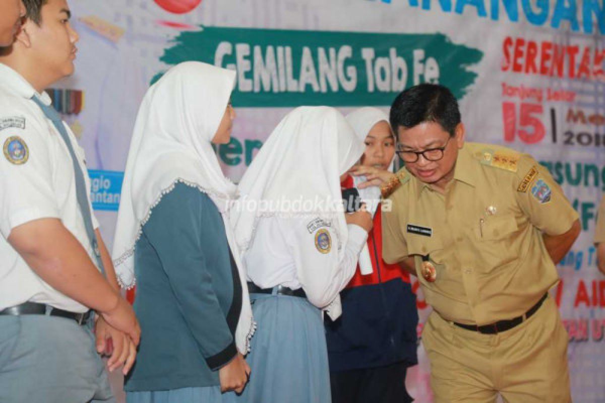 Gubernur Canangkan Gerakan Minum Tablet Tambah Darah