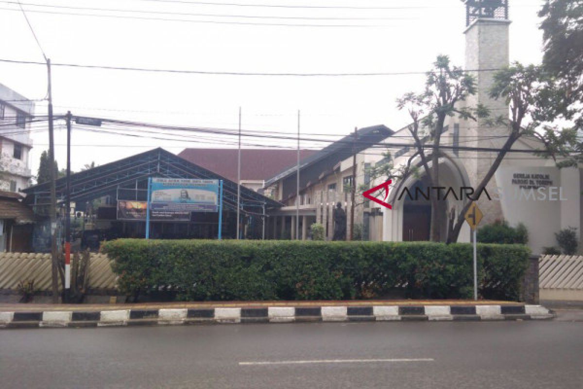 Gereja Katolik di Palembang perketat keamanan