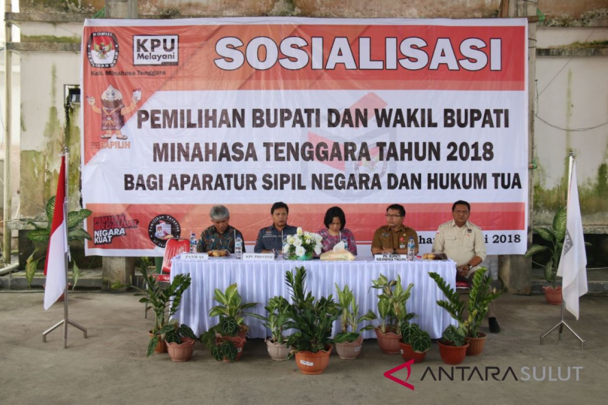 Pilkada Minahasa Tenggara - Ormas ajak masyarakat lawan politik uang