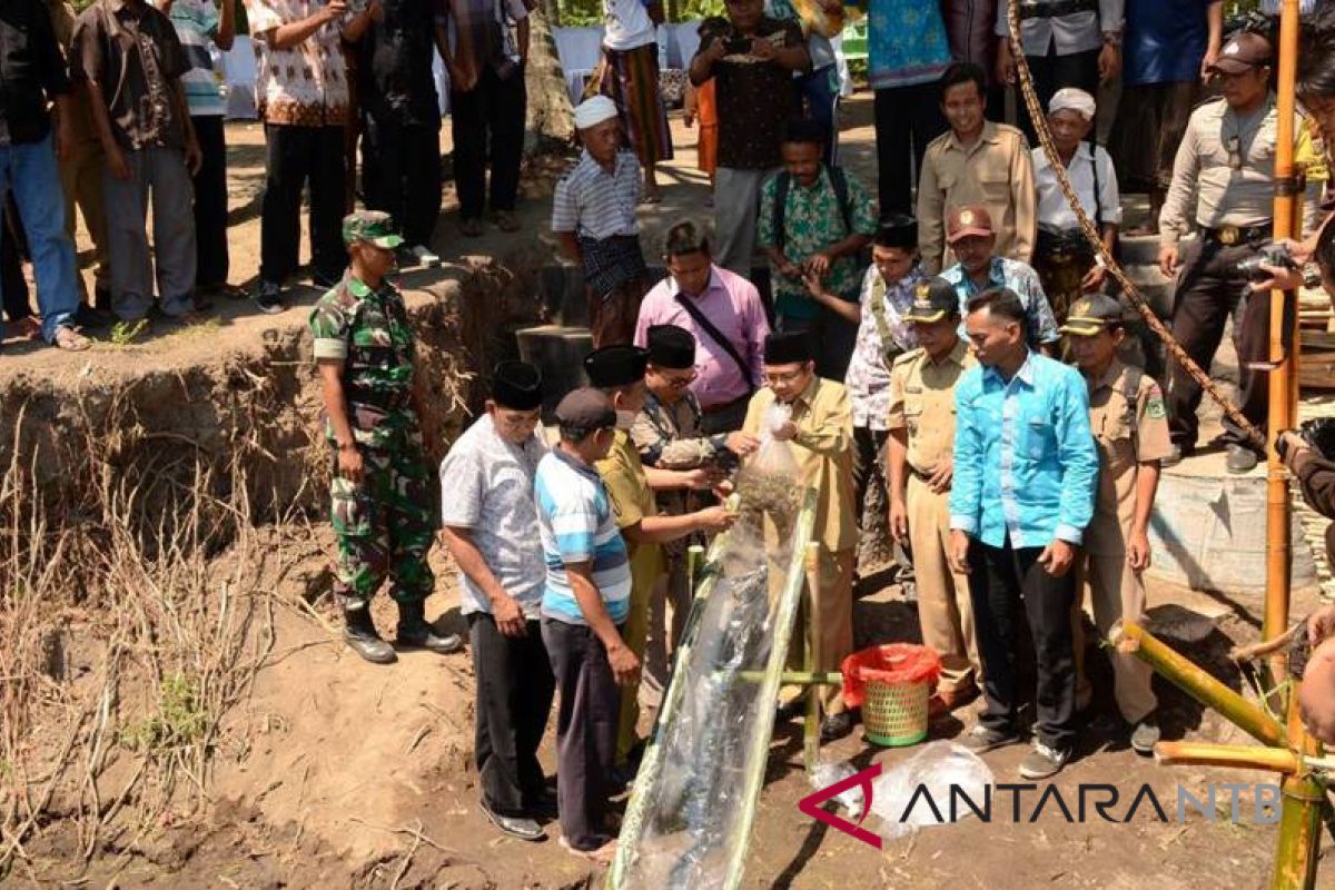 Bupati Lombok Utara lepas bibit ikan