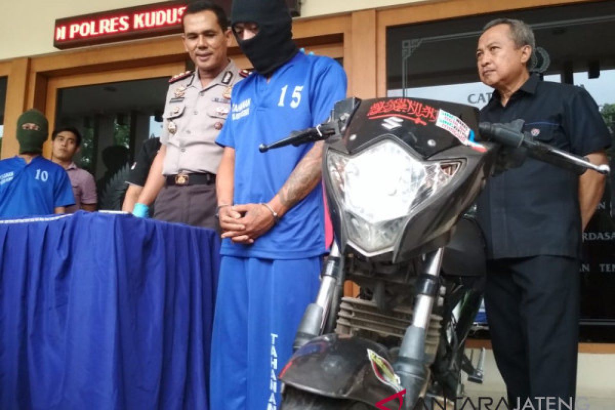 Polres Kudus berhasil ungkap tiga kasus curanmor