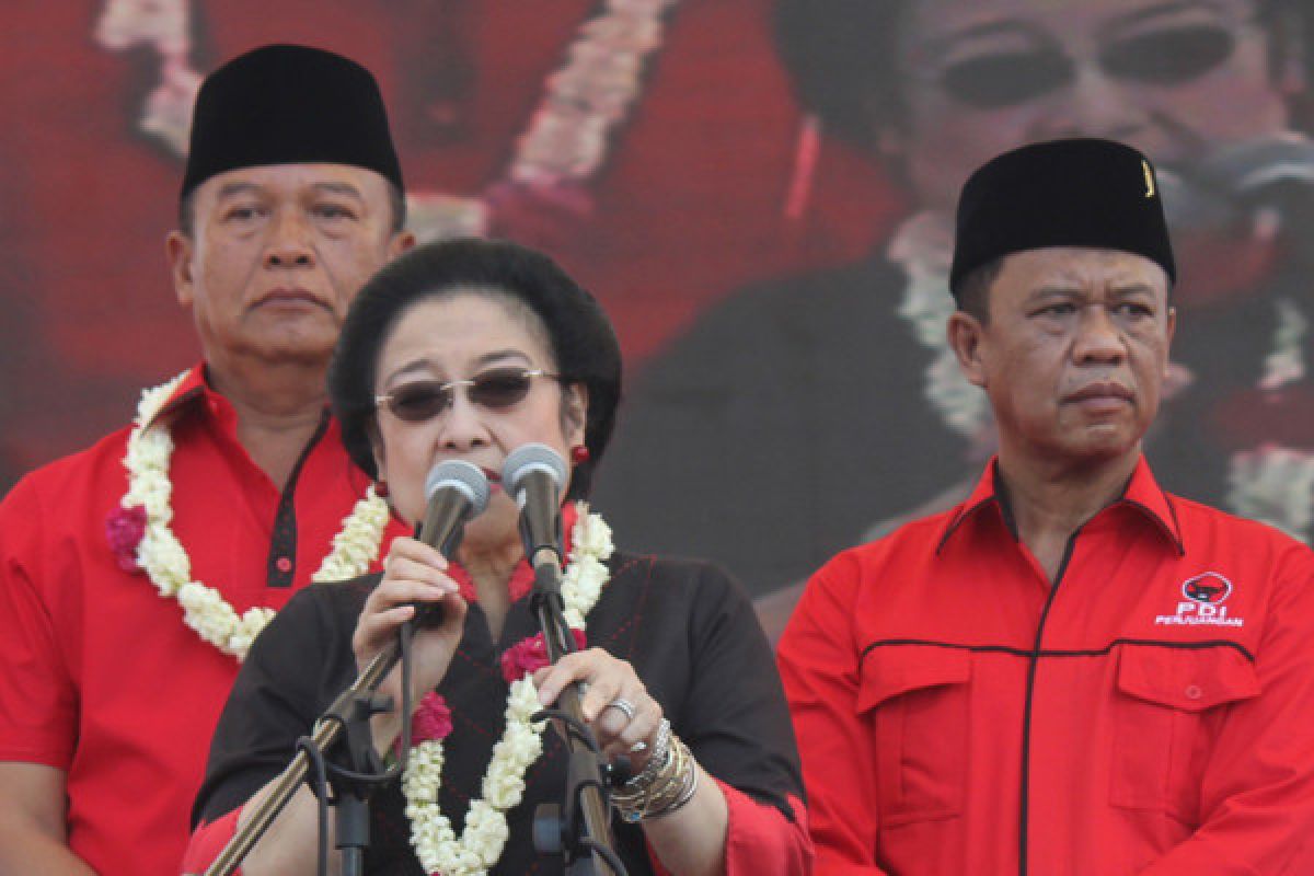 Megawati tidak menghadiri kampanye pasangan "Hasanah"