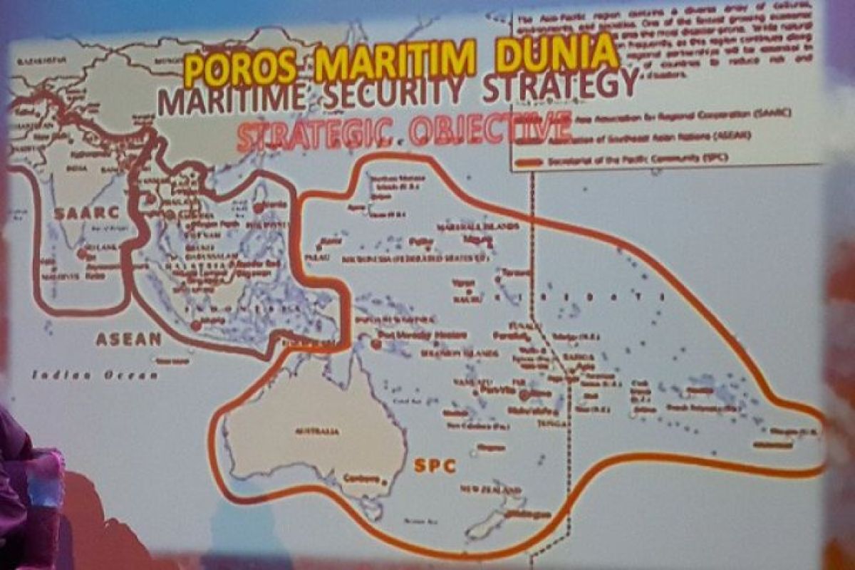 Pemerintah Indonesia terus berupaya mewujudkan poros maritim dunia