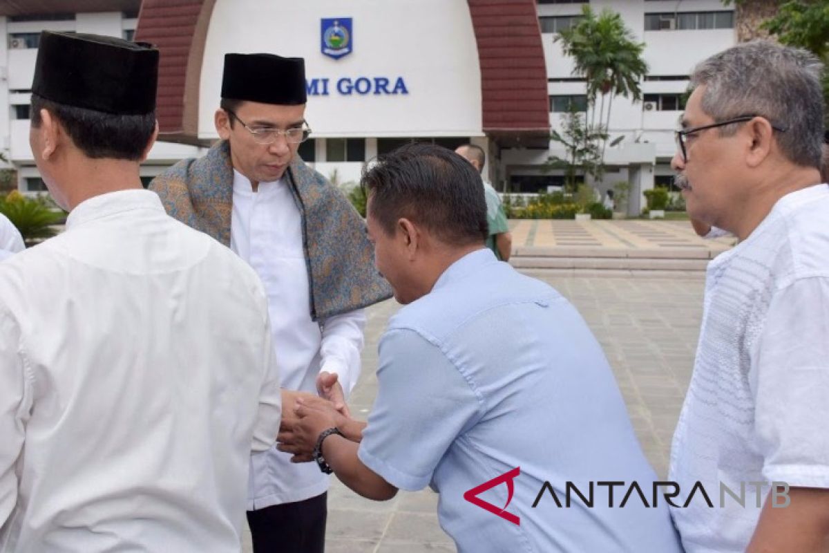 Gubernur NTB Halalbihalal bersama Jajaran ASN