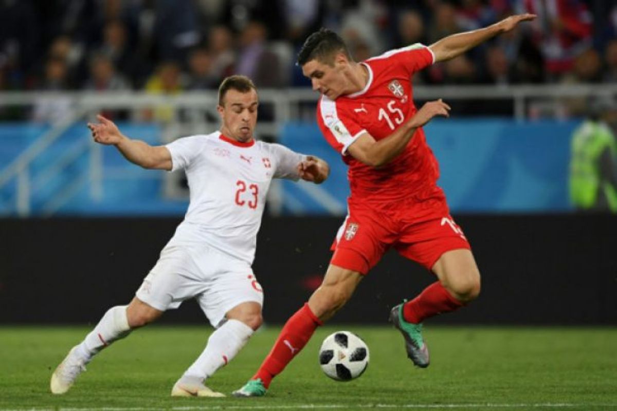 Dua pemain Swiss lolos dari hukuman FIFA terkait selebrasi gol