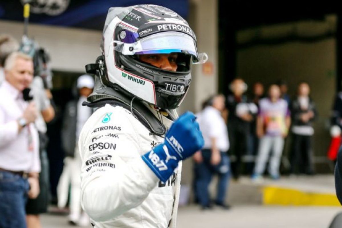 Lewati Hamilton, Bottas rebut pole pertama 2018 di GP Austria