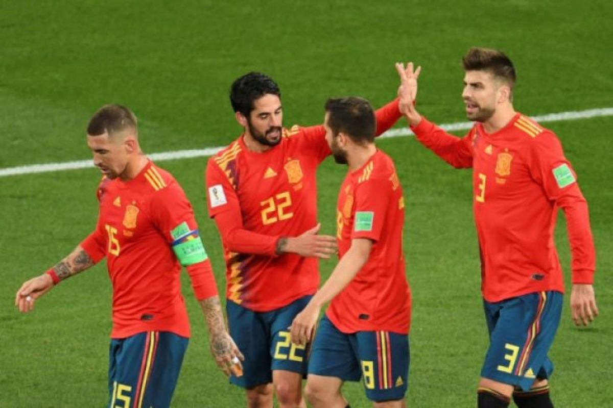 Ditahan Maroko 2-2, Spanyol lolos ke 16 besar sebagai juara grup B