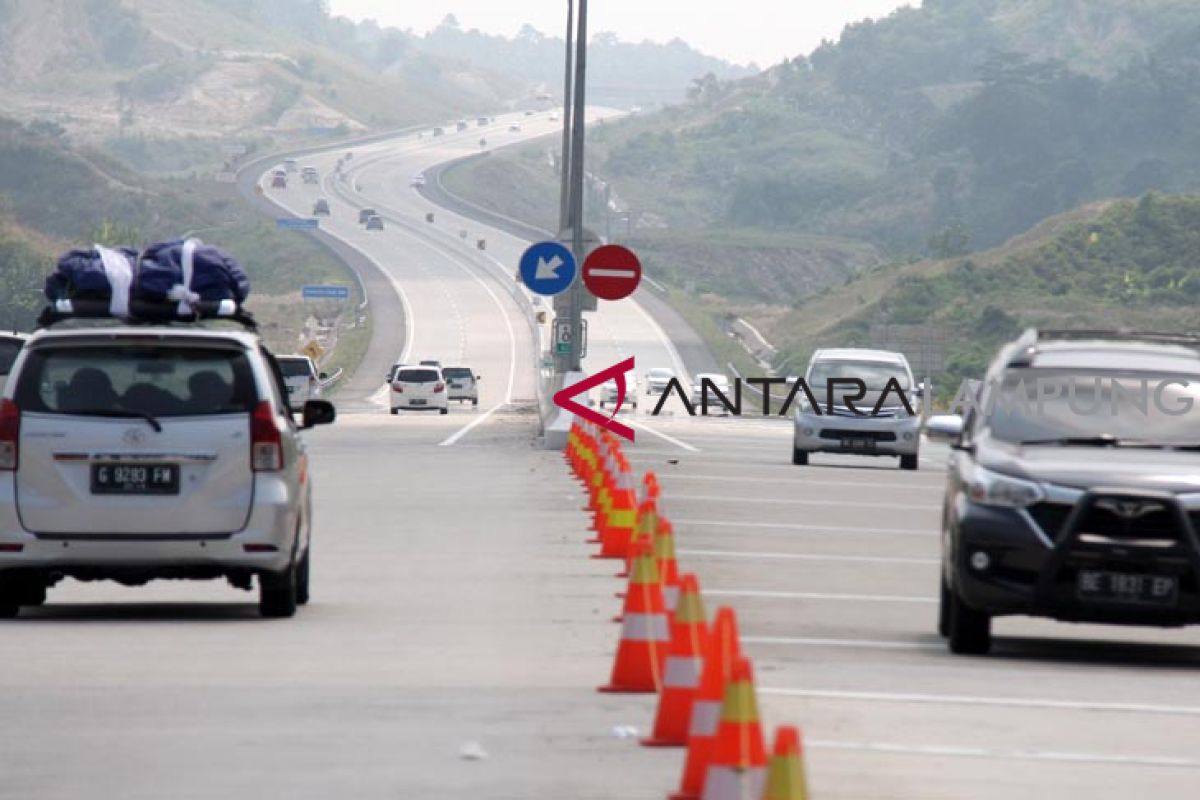 Sebelum Natal, Tol Sumatera Ruas Bakauheni-Terbanggi diresmikan