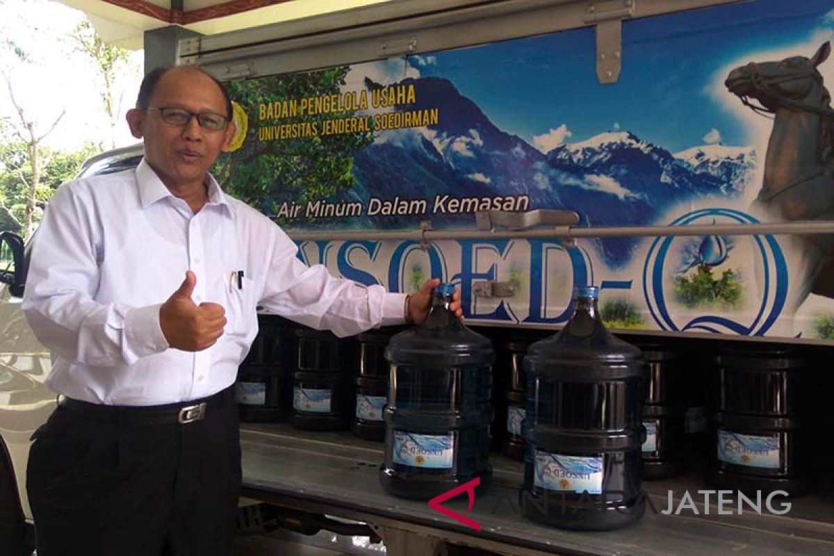 Unsoed produksi air minum dalam kemasan "Unsoed-Q"