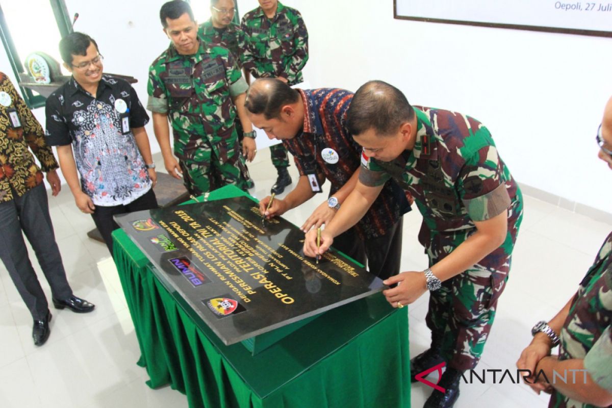 PLN-TNI bangun pasar di perbatasan RI-Timor Leste