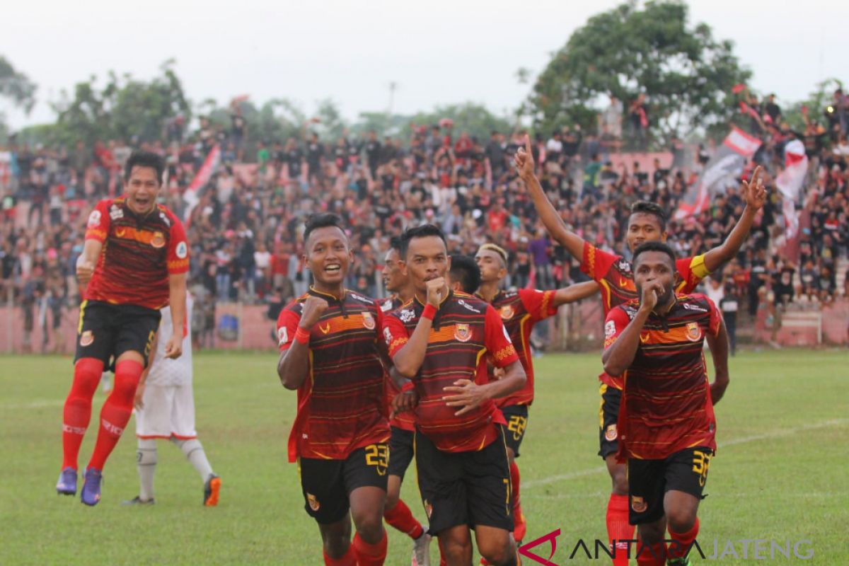 Persibat Batang menang tipis melawan Persika Karawang