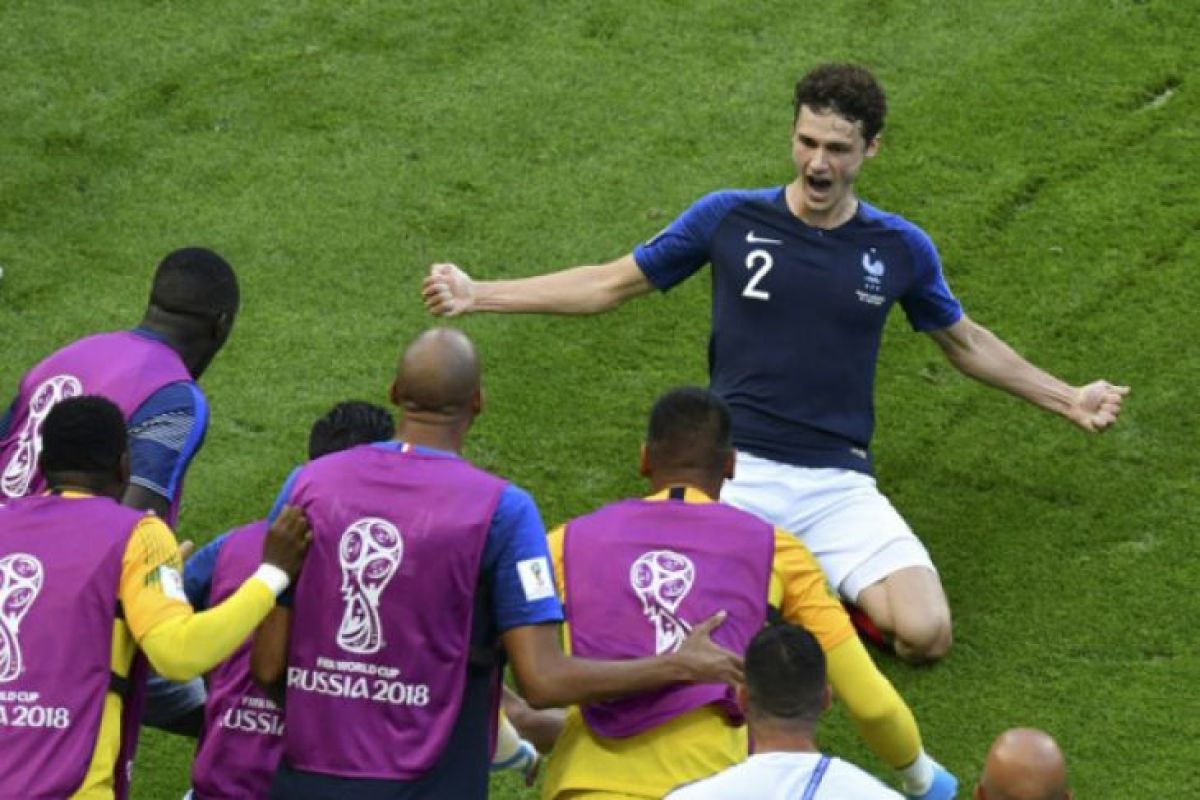 Gol Pavard terpilih jadi gol terbaik Piala Dunia 2018