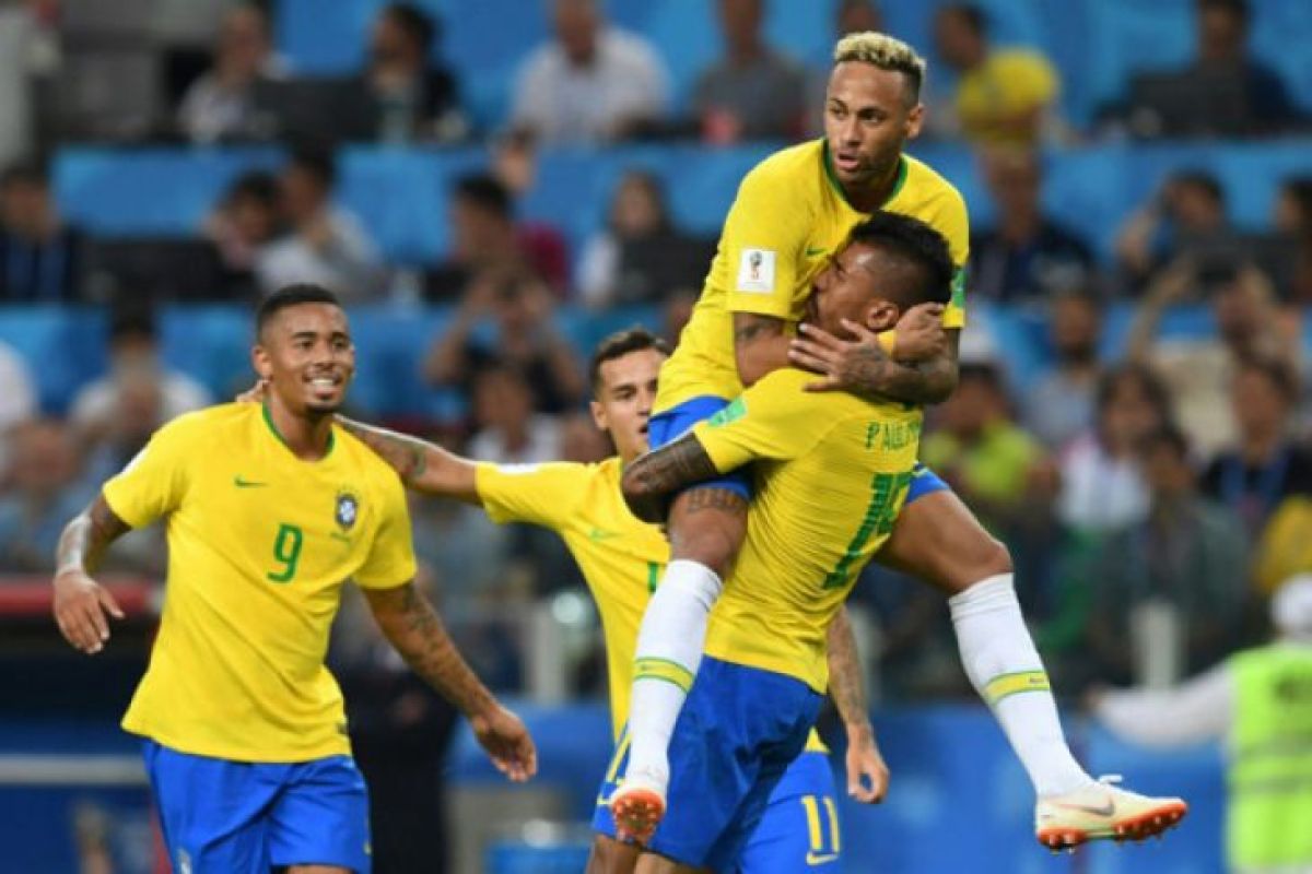 Piala Dunia, ini fakta Brasil kontra Meksiko