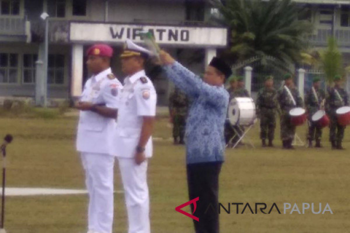 Letkol Budi Darmawan Amran jabat Danlanal Biak