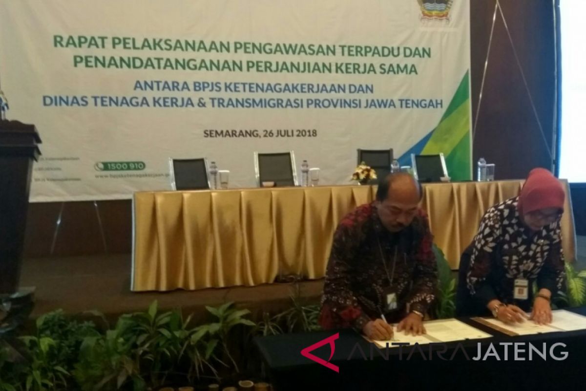 Jateng terus tingkatkan jumlah kepesertaan BPJS TK hingga 100 persen