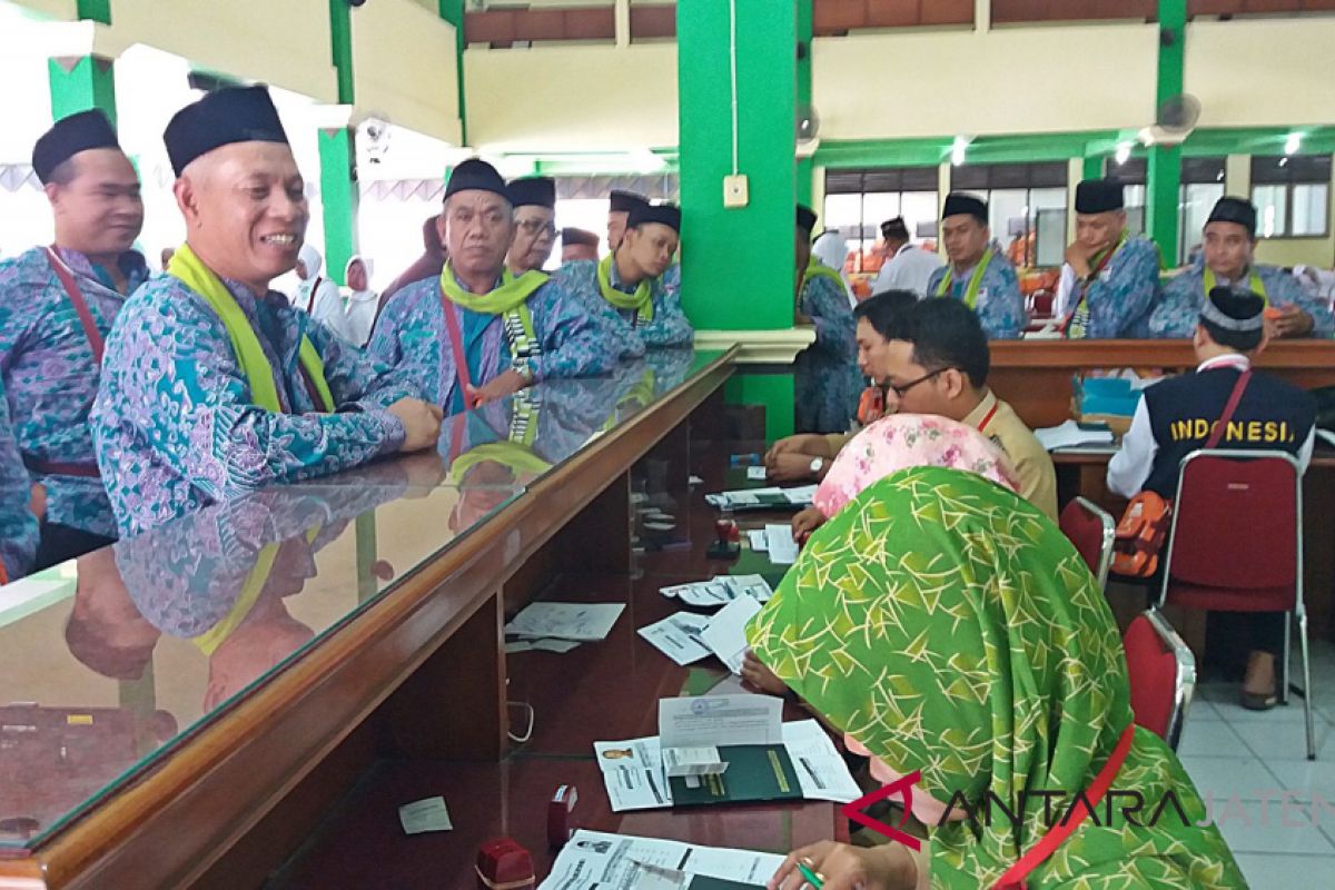 Jumlah jamaah calhaj di Embarkasi Surakarta 2018 meningkat